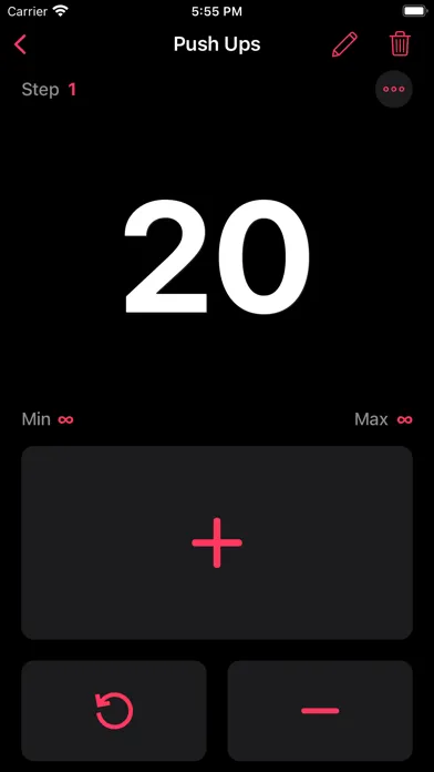 Tangkapan skrin Manual Counter (Tally Clicker)