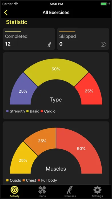 Скриншоты Foach - Powerful Fitness Tool