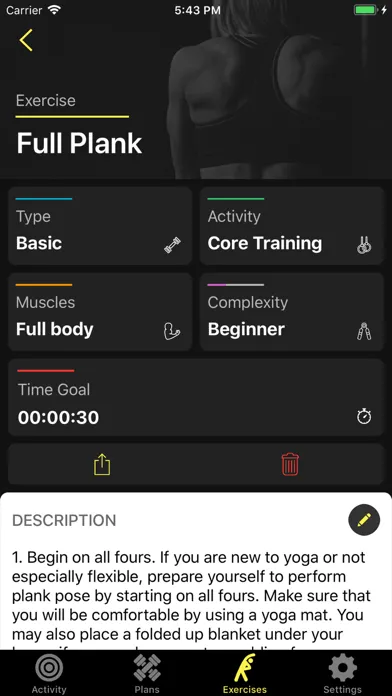 Скриншоты Foach - Powerful Fitness Tool