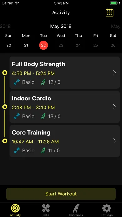 Скриншоты Foach - Powerful Fitness Tool
