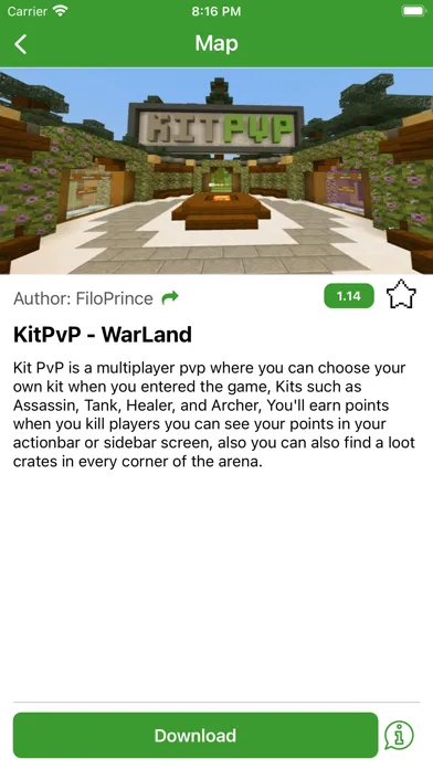 Capturas de pantalla de MCPE Maps and Worlds