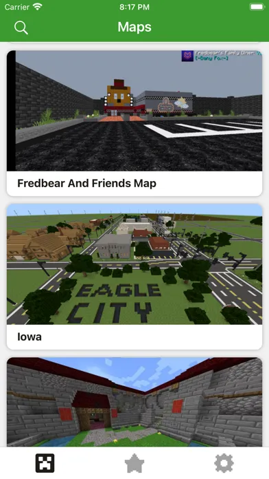 Capturas de pantalla de MCPE Maps and Worlds