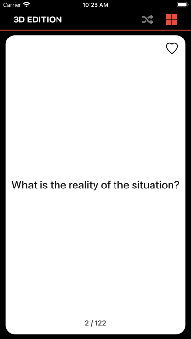 Скриншоты Oblique Strategies: All Cards