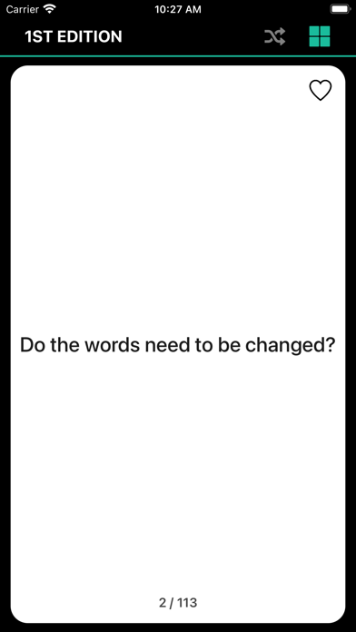 Скриншоты Oblique Strategies: All Cards