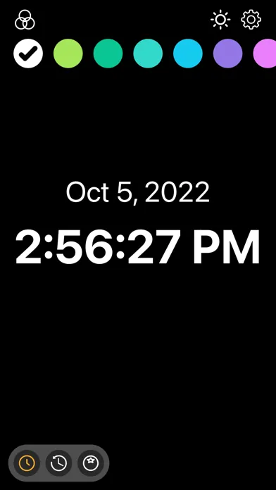 Скриншоты Stand Clock Display