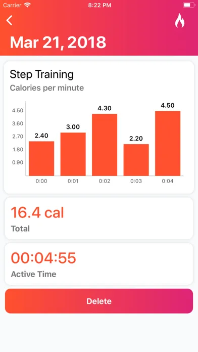 Track My Calories: Burn kcal سکرین شاٹس