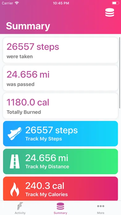 Capturas de pantalla de Dance: Track My Calories