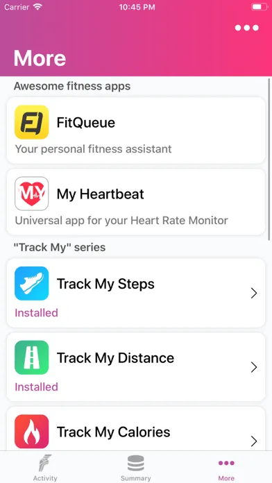 Capturas de pantalla de Dance: Track My Calories