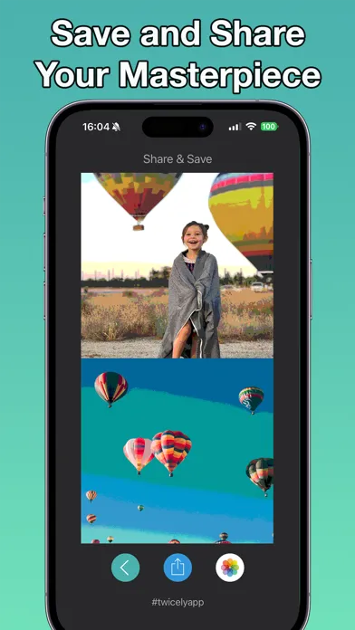 Captures d'écran de Twicely: Dual Cameras Photos