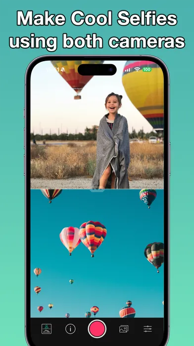 Captures d'écran de Twicely: Dual Cameras Photos