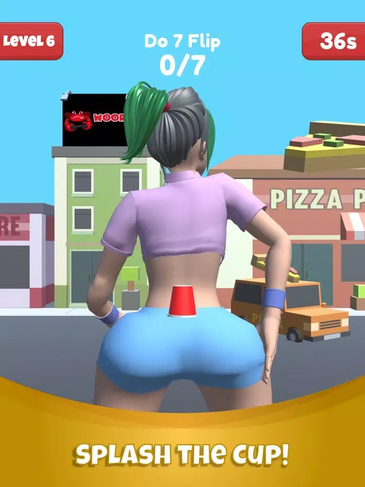 Capturas de pantalla de Booty Flip iPad 