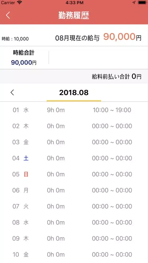 Tangkapan layar アルパ アルバ用