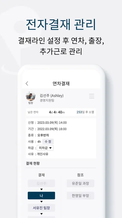 ภาพหน้าจอของ 핀플 관리자