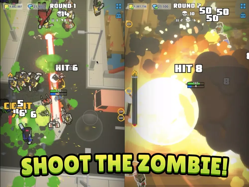 ภาพหน้าจอของ Zombie Shooter : The Hunt iPad 