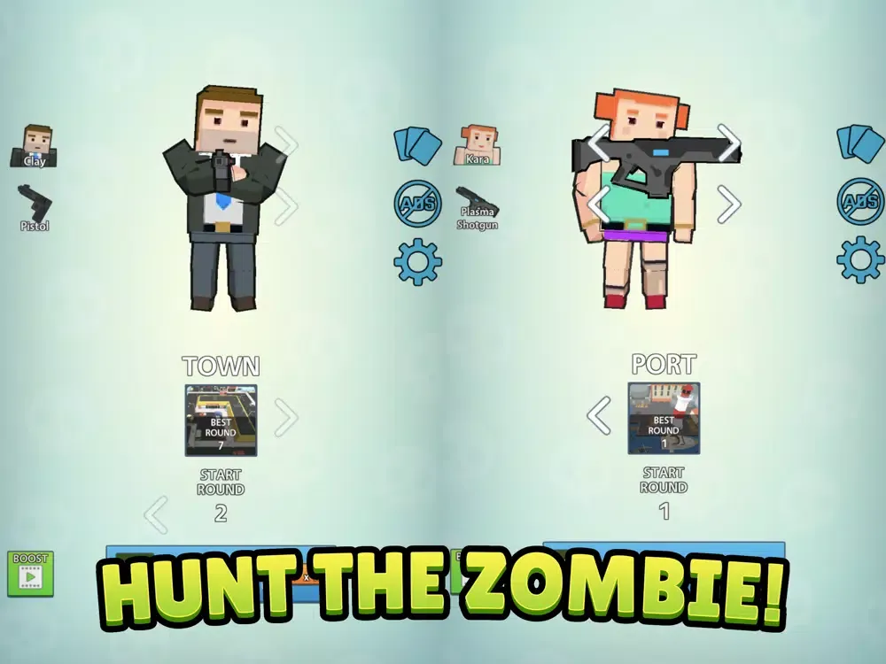 ภาพหน้าจอของ Zombie Shooter : The Hunt iPad 
