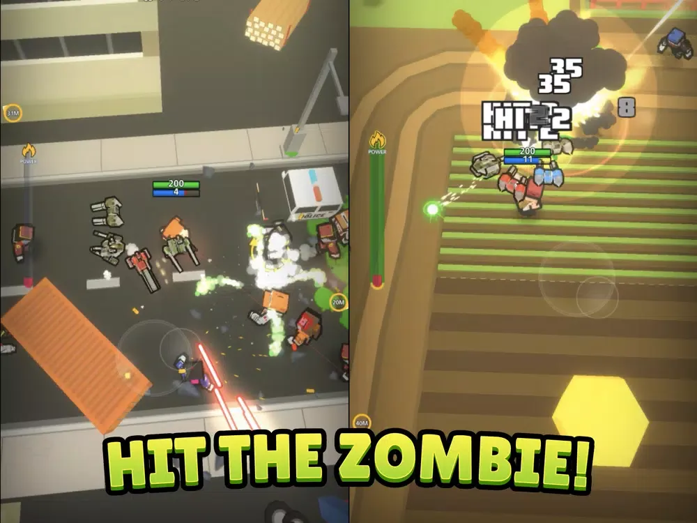 ภาพหน้าจอของ Zombie Shooter : The Hunt iPad 