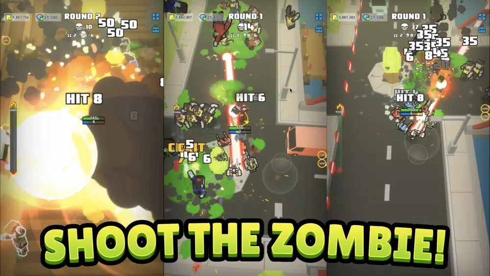 ภาพหน้าจอของ Zombie Shooter : The Hunt