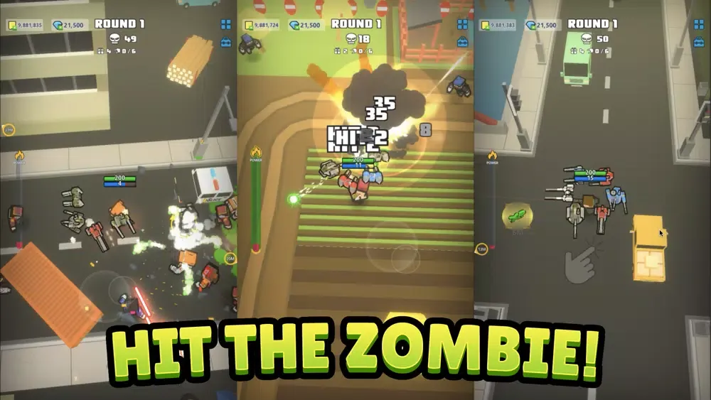 ภาพหน้าจอของ Zombie Shooter : The Hunt