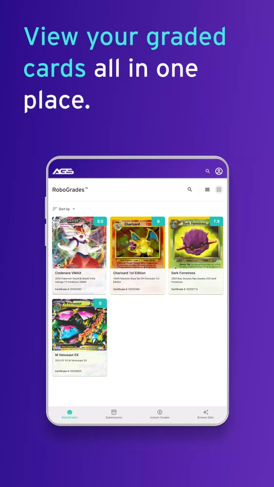 Screenshot di AGS Collector
