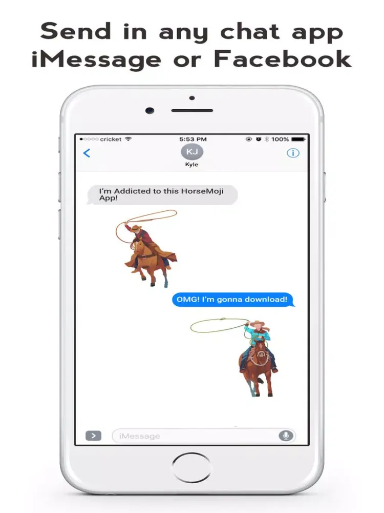 Capturas de tela do HorseMoji - Text Horse Emojis iPad 