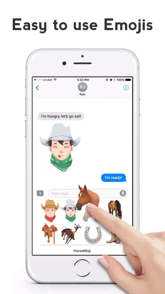 Capturas de tela do HorseMoji - Text Horse Emojis