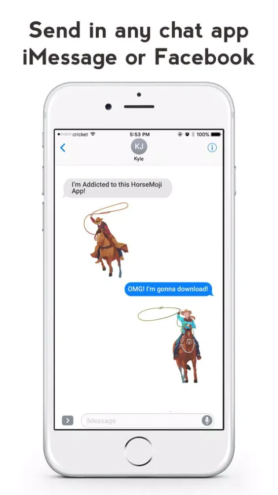 Capturas de tela do HorseMoji - Text Horse Emojis
