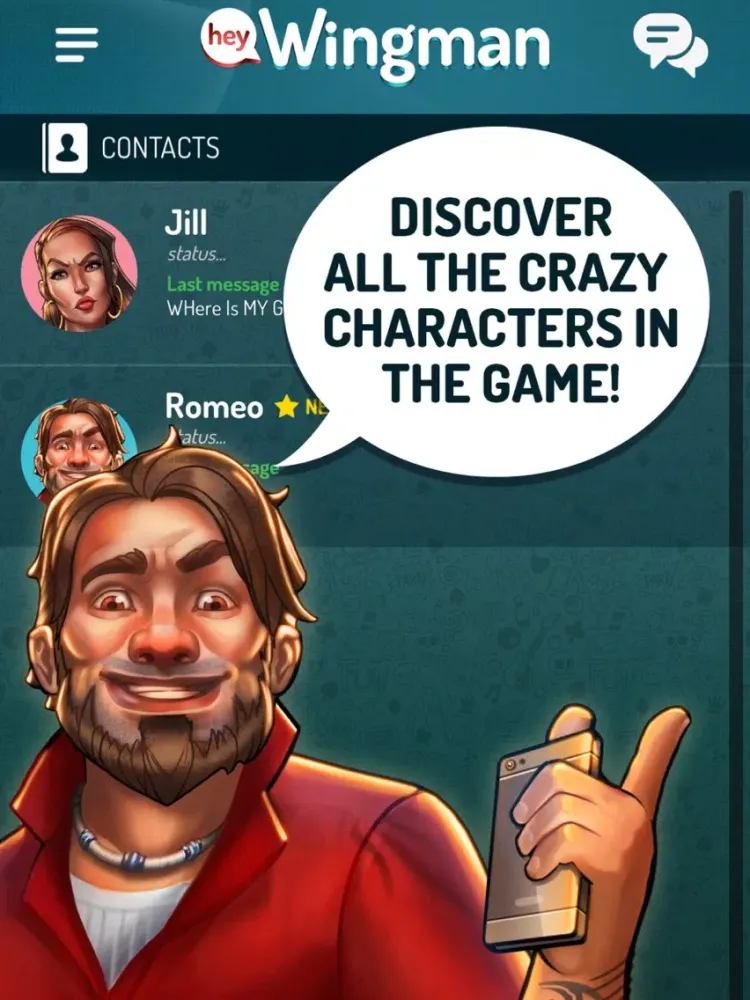 Capturas de pantalla de Hey Wingman iPad 