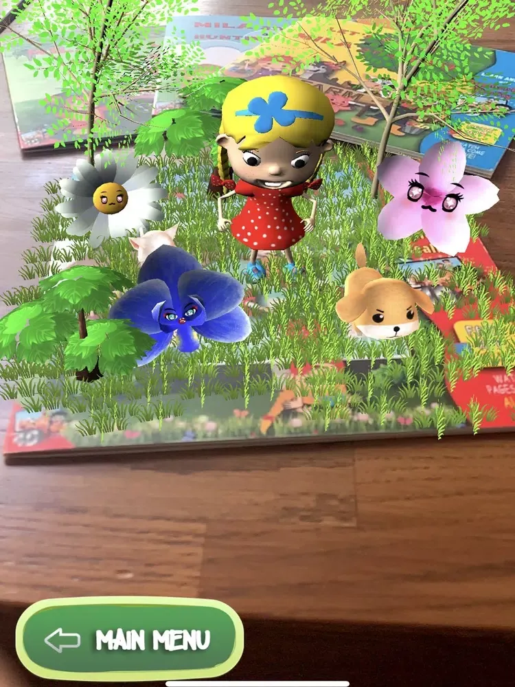 Скриншоты Mila & Leo AR iPad 