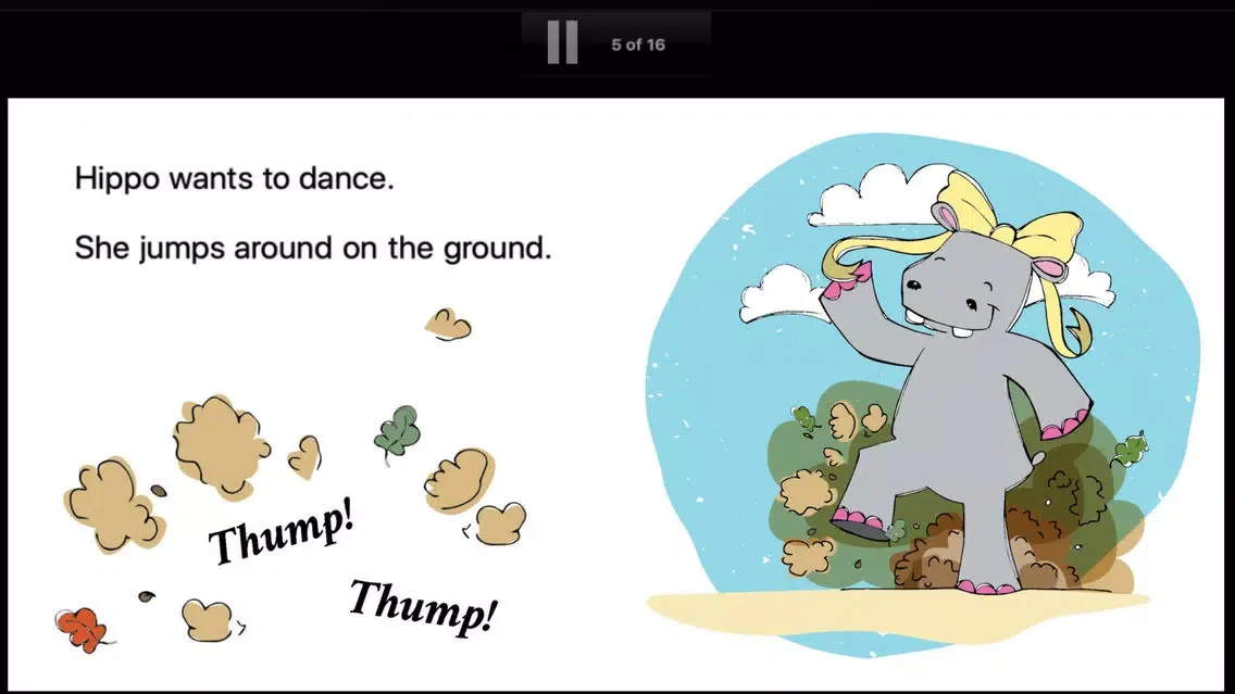 Скриншоты Hippo Wants To Dance