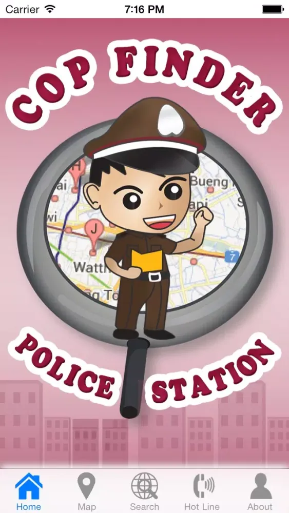 Cop Finder應用截圖