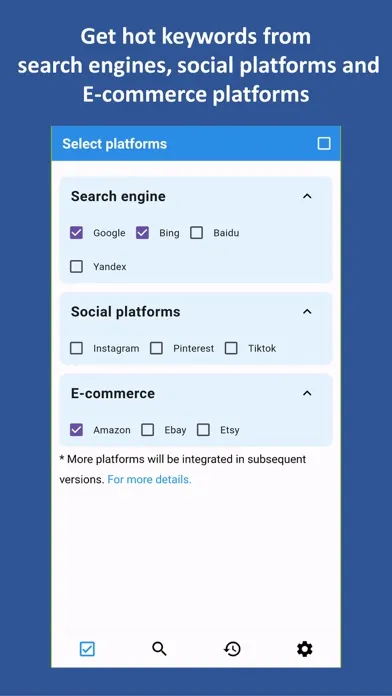 Hot Keywords سکرین شاٹس