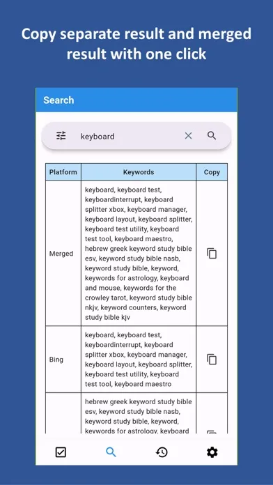 Hot Keywords سکرین شاٹس