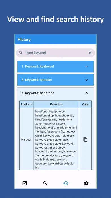 Hot Keywords سکرین شاٹس
