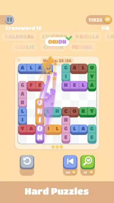 Capturas de tela do Word Blocks Puzzle