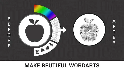 Ảnh chụp màn hình của Word Art Creator - Word Cloud