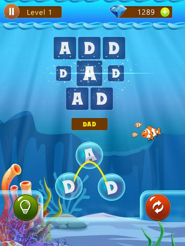 How to Connect Word Alphabets iPad  스크린샷