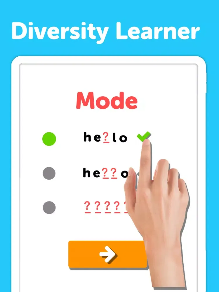 Word FlashCard:Learning Tool iPad 應用截圖