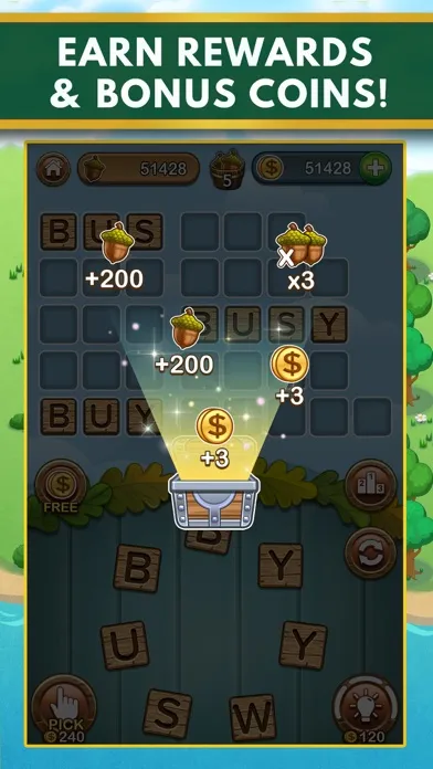 Ảnh chụp màn hình của Word Forest: Word Games Puzzle