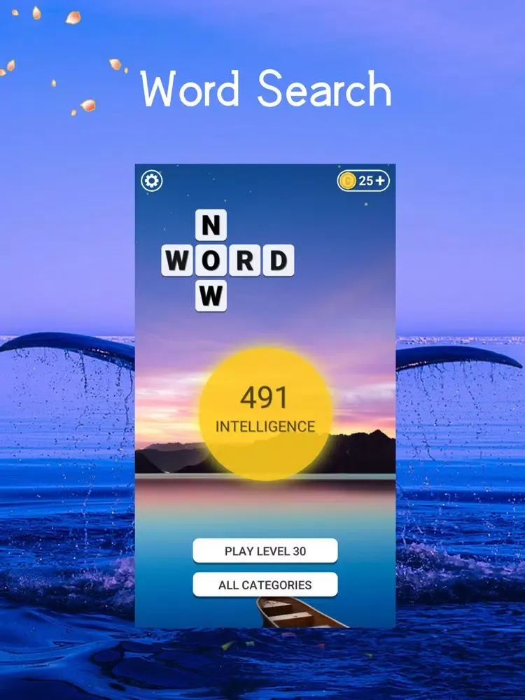 Word Now - Word Search Game iPad  스크린샷