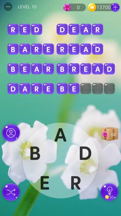 WordBud: Link Word Games Bloom سکرین شاٹس