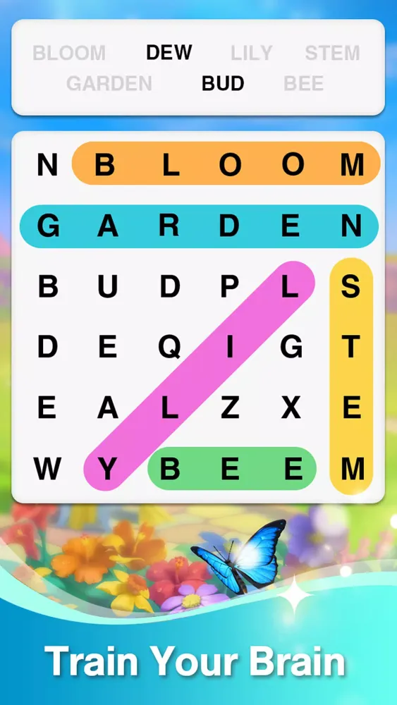 Captures d'écran de Word Search
