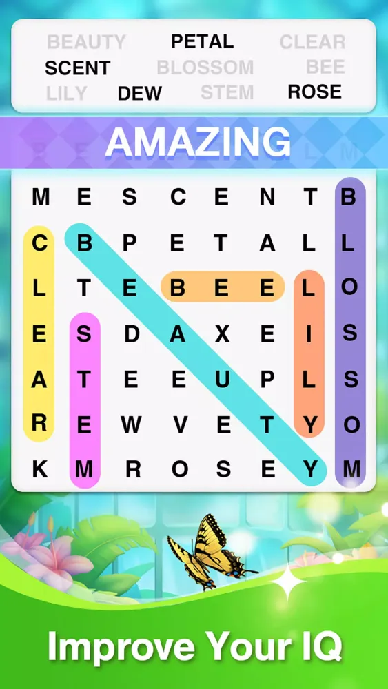 Captures d'écran de Word Search