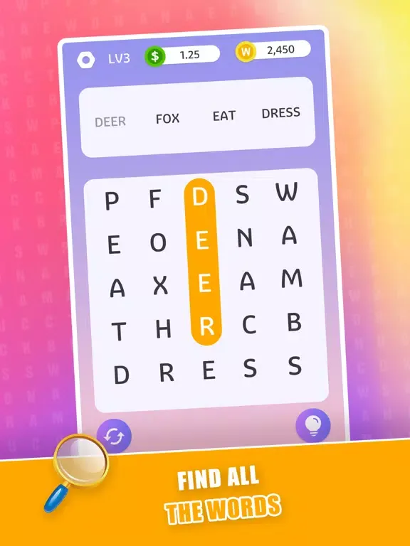 Word Search! - Crossword Game iPad  Screenshots