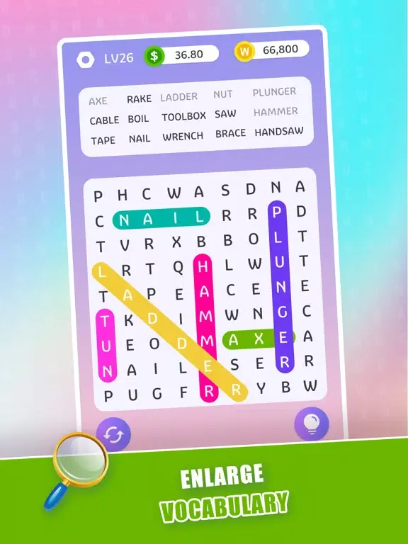 Word Search! - Crossword Game iPad  Screenshots