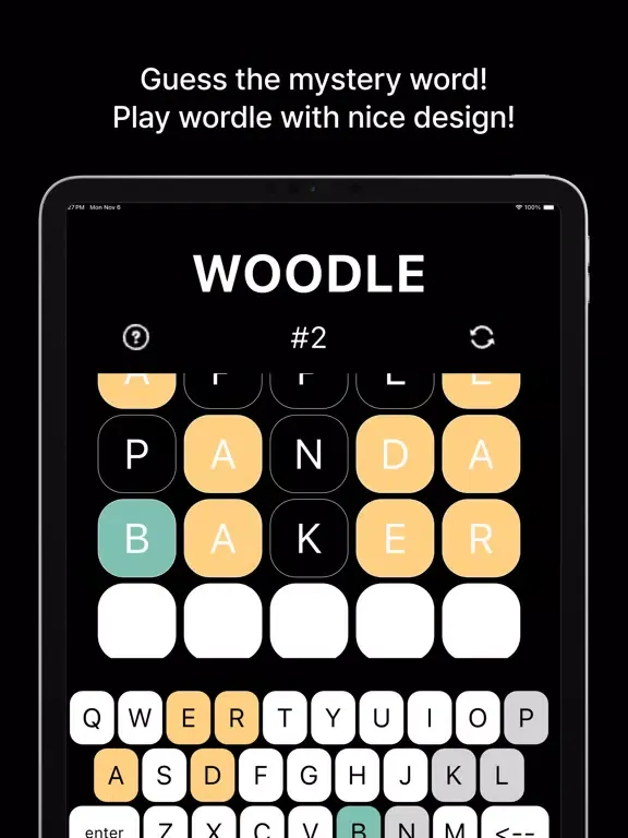 Woodle iPad  Ekran Görüntüleri