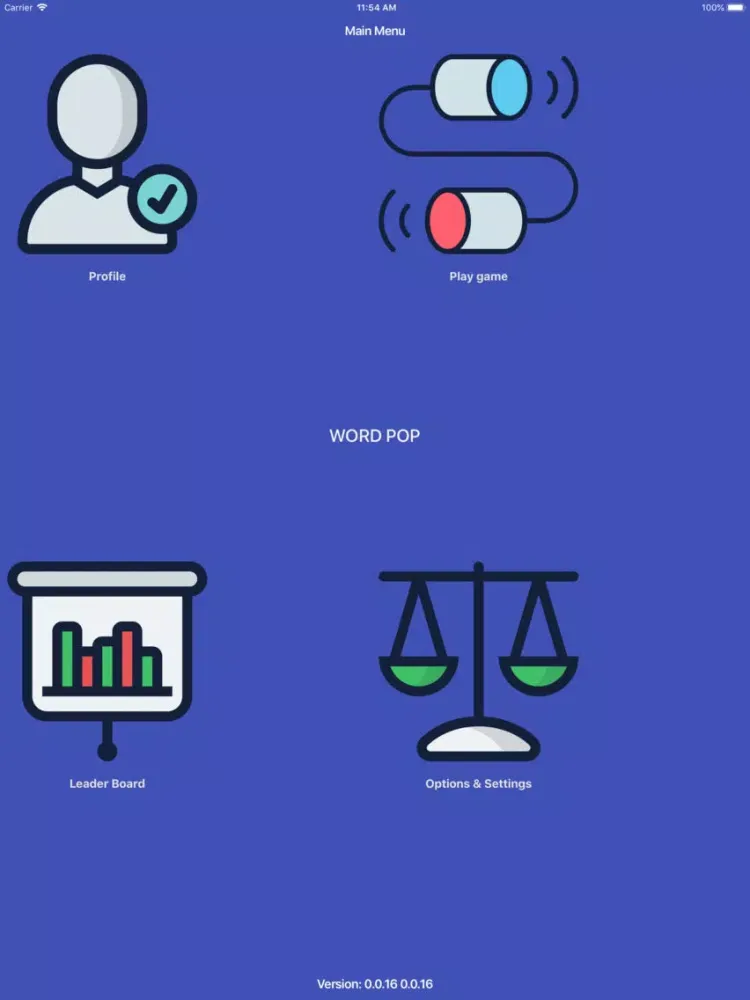 WordPop iPad  스크린샷