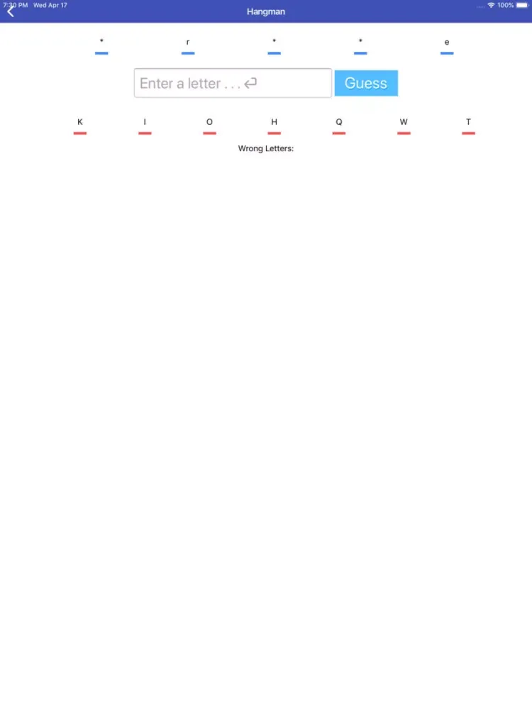 WordPop iPad  스크린샷