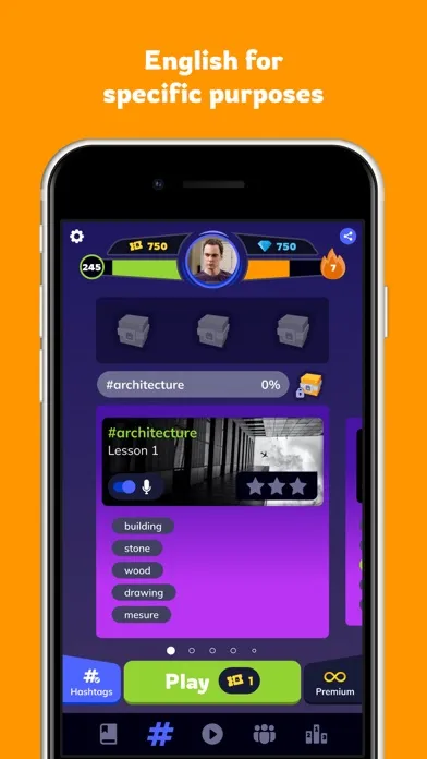 Capturas de pantalla de Wordbox English
