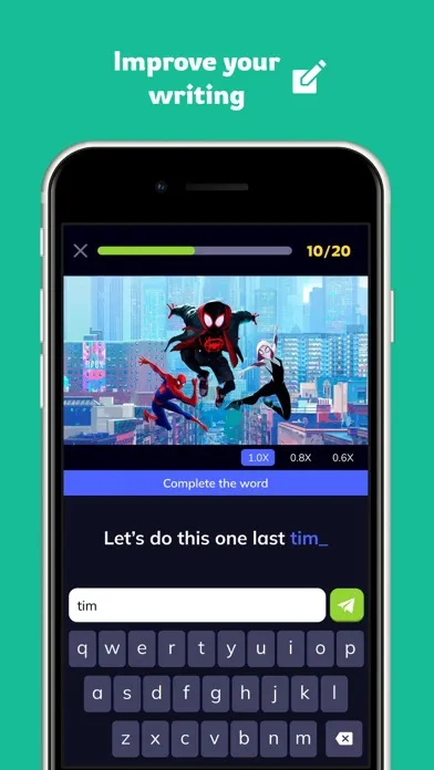 Capturas de pantalla de Wordbox English