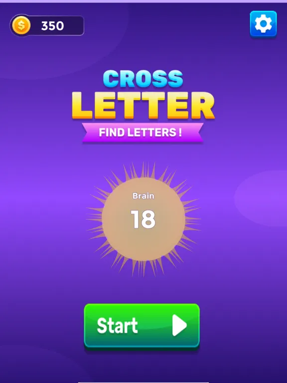 Word Cross letters-puzzle iPad 应用截图